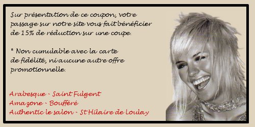Coupon réduction